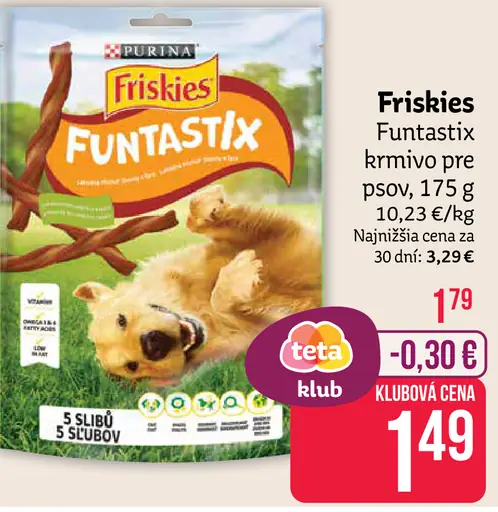 Friskies Funtastix maškrty pre psov
