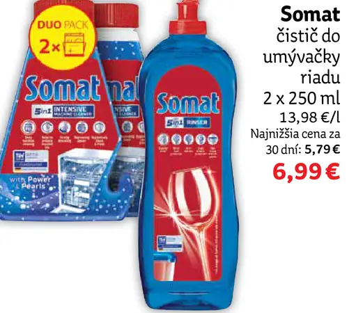 Somat čistič do umývačky riadu