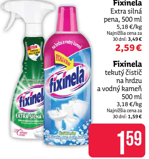 Fixinela Extra silná čistiaca pena