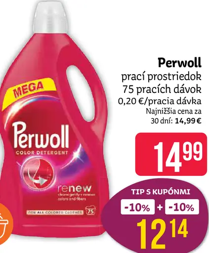 Perwoll prací prostriedok Renew Advanced Color