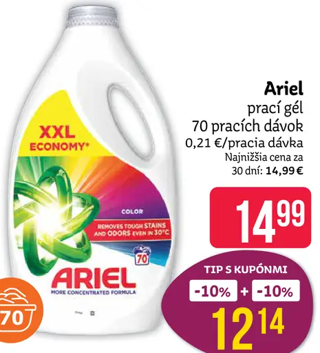 Ariel tekutý prací gél Color