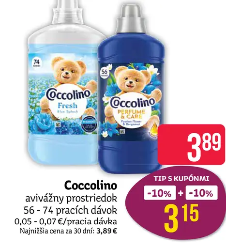 Coccolino avivážny prostriedok