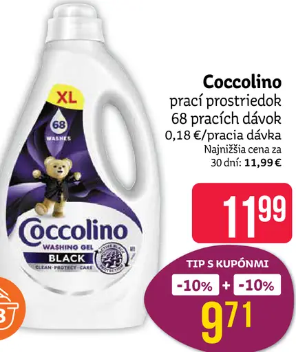 Coccolino Black prací prostriedok