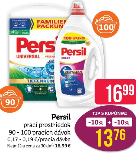 Persil prací prostriedok Universal, Color