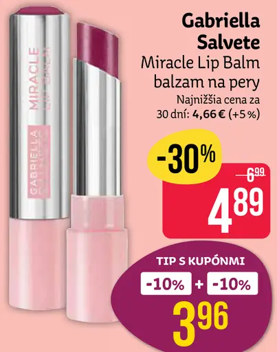 Gabriella Salvete balzam na pery Miracle Lip Balm