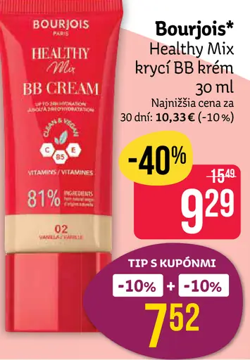 Bourjois Healthy Mix ryžový BB krém