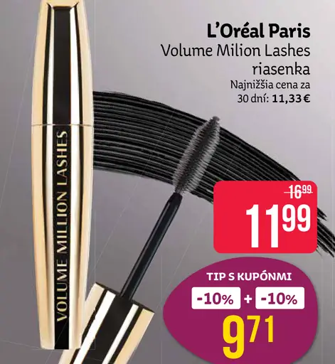L'Oréal Paris Volume Million Lashes riasenka
