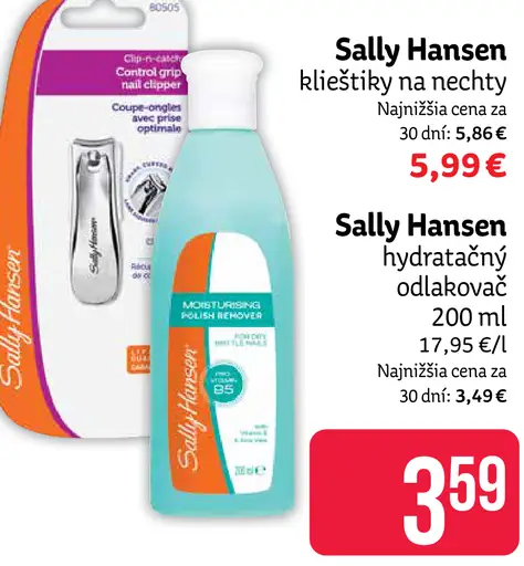Sally Hansen hydratačný odličovač