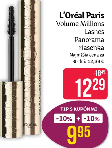 L’Oréal Paris Volume Millions Lashes Panorama riasenka