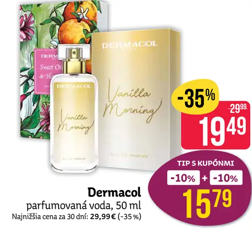 Dermacol Vanilla Morning parfumovaná voda
