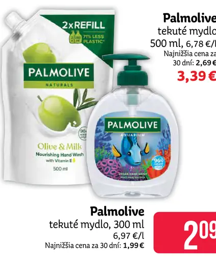 Palmolive tekuté mydlo náplň