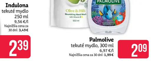 Indulona tekuté mydlo