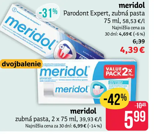 meridol®Parodont Expert zubná pasta