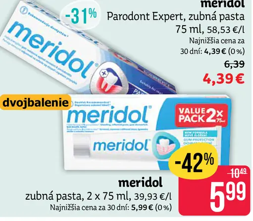 meridol®Parodont Expert zubná pasta