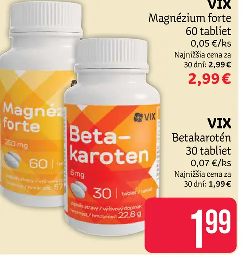 Vix Betakarotén