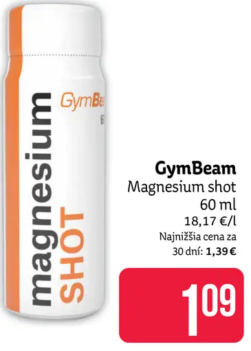 GymBeam Magnesium shot