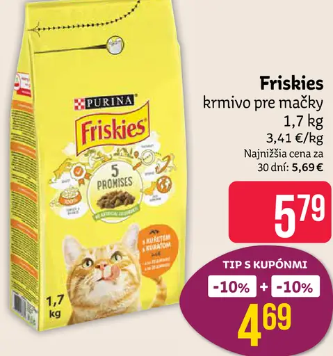 Friskies krmivo pre mačky