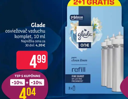 Glade osviežovač vzduchu komplet
