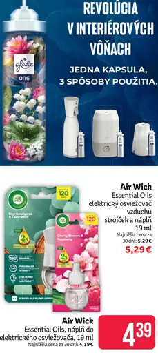 Air Wick Essential Oils elektrický osviežovač vzduchu a náplň Blue Eucalyptus