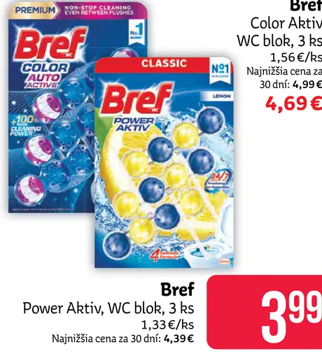 Bref Power Aktiv WC blok