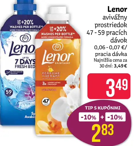 Lenor avivážny prostriedok