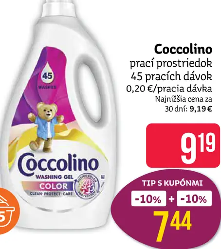 Coccolino prací gél