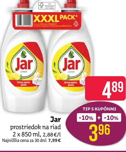 Jar prostriedok na riad