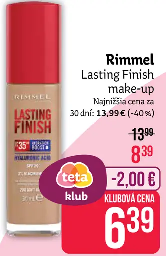 Rimmel Lasting Finish make-up