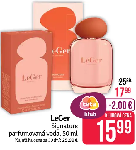 LeGer Signature parfumovaná voda