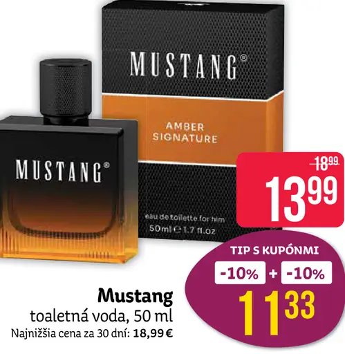 Mustang toaletná voda