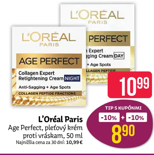 L’Oréal Paris Age Perfect denný a nočný krém