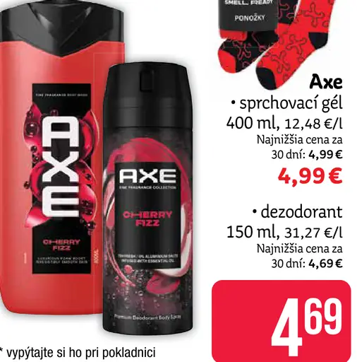 Axe sprchový gél a deodorant