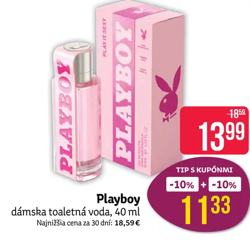 Playboy toaletná voda dámska / pánska
