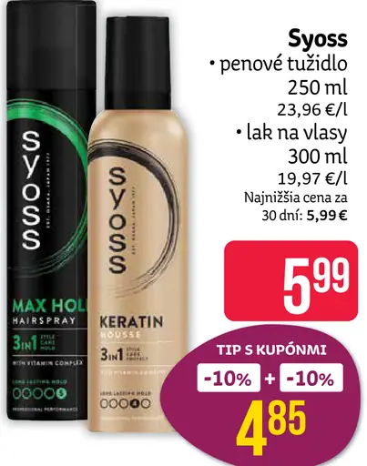 Syoss lak na vlasy