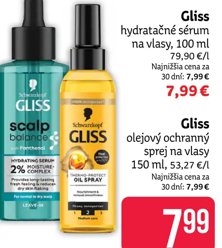 Gliss Scalp Balance hydratačné sérum na vlasy