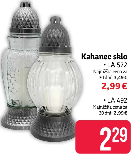 Kahanec sklo LA 572