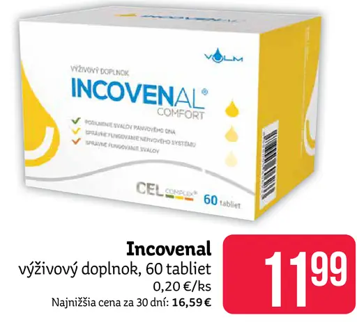 Incovenal Comfort výživový doplnok