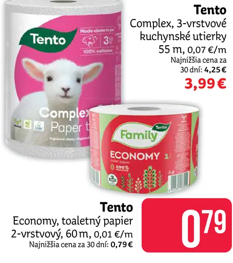 Tento kuchynské utierky 3-vrstvové