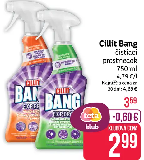 Cillit Bang čistiaci sprej Expert