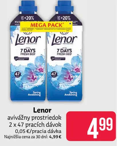 Lenor avivážny prostriedok
