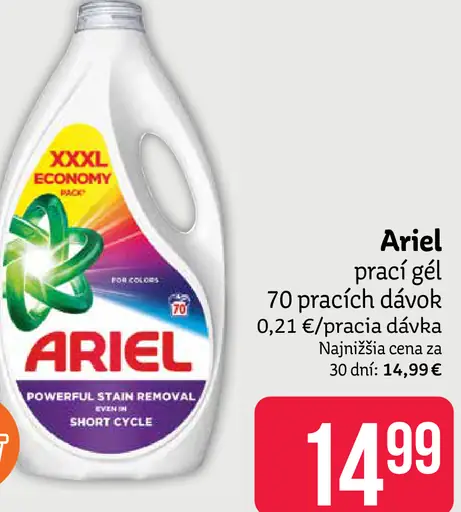 Ariel Prací gel