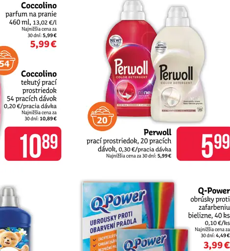Perwoll prací prostriedok Renew