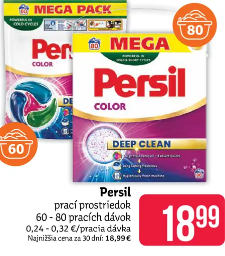 Persil prací prostriedok Color Deep Clean