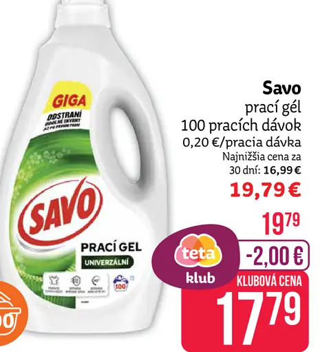 Savo prací gél Universal