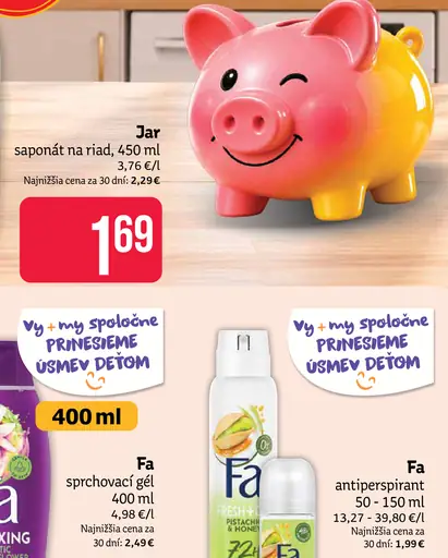 Jar saponát na riad Lemon