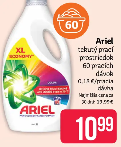 Ariel tekutý prací prostriedok Color/Sensitive