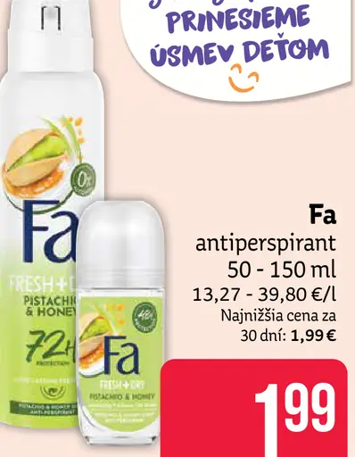 Fa antiperspirant