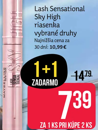 Lash Sensational Sky High maskara, vybrané druhy
