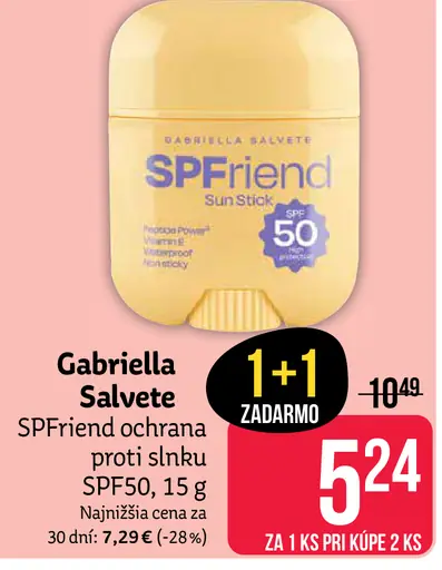 Gabriella Salvete SPFriend Sunblock ochrana proti slnku SPF 50