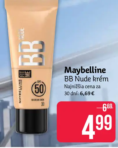 Maybelline BB Nude krém